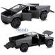 Коллекционная моделька Tesla Cybertruck металлическая машинка игрушка с подсветкой фар и звуковыми эффектами 18 см Черный (6080327) - изображение 4