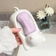 Мильниця пластикова у формі кота Cat Shaped Soap Dish, самозливна підставка-тримач для мила та губки у ванну і на кухню - изображение 3