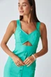 Сарафан міді з декоративним вирізом Wear me M Зелений (трава) (16_24_62-1_9565) - изображение 4