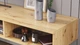 Тумба под ТВ Невада Ferrum-decor 45x100x38 Черный металл ДСП Дуб Артизан 16 мм (FRD-106726) - изображение 2