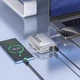 Павербанк HOCO Q39 20000 mAh 22.5W USB/Type-C с быстрой зарядкой PD20W+QC3.0 и встроенными кабелями Type-C/Lightning Grey - изображение 3
