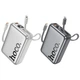Павербанк HOCO Q39 20000 mAh 22.5W USB/Type-C с быстрой зарядкой PD20W+QC3.0 и встроенными кабелями Type-C/Lightning Grey - изображение 5