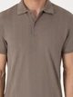 Поло длинное мужское Pierre Cardin G021SZ011-000-2248489(Kahverengi) 2XL Коричневое (8683858804253) - изображение 5