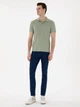 Поло длинное мужское Pierre Cardin G021SZ011-000-2248489(Cagla) L Оливковое (8683858804208) - изображение 3