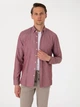 Рубашка хлопковая мужская Pierre Cardin G021SZ004-000-2211547(Bordo) M Бордовая (8683858544425) - изображение 1