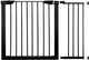 Bramka ochronna Springos czarna 104-110 cm (5907719407685) - obraz 1