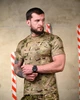 Армейский мужской летний костюм шорты+футболка L мультикам (92815) - изображение 5