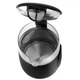 Скляний електричний чайник Adler AD 1305 LED 1.7л 2200Вт 40°C-100°C black silver - изображение 12
