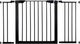 Bramka ochronna Springos czarna 118-124 cm (5907719407708) - obraz 1