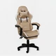 Геймерське крісло Virgo X27 Vortex Light Yellow - зображення 1