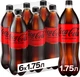 Упаковка безалкогольного напитка Coca-Cola Zero 1.75 л х 6 шт (5449000080806) - изображение 1