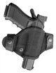 Кобура A-Line С91 поясная для Glock-17 Cordura1000 термопласт кожаное крепление 40/50 мм чорна - изображение 2