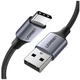Кабель UGREEN US288 Type-C to USB 2.0 3m, Space Gray - изображение 2