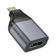 Перехідник – адаптер HOCO UA33 Type-C to HDTV, Metal Gray - зображення 3