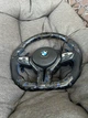 Кермо з кованого карбону синій BMW M + Led екран F-Series F15 F16 F20 F21 F25 F26 F30 F31 F32 F34 F35 F36 - зображення 6