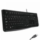 Клавіатура Logitech k120 (920-002643) Black, usb, стандартна, українська розкладка - зображення 1
