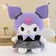 Велика м'яка іграшка аніме Куромі у сукні kuromi sanrio hello kitty 80 см фіолетова (9118) - зображення 1