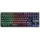 Клавіатура real-el 8710 Gaming tkl Backlit, black - зображення 1