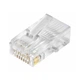 Коннектор RJ45, UTP, 100 шт, Clear, Cat. 6, GTL (GTLRJ45-C6/100) - изображение 2