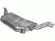 Глушник Рено Лагуна II (Renault Laguna II) 2.0 i 16V; 2.0 ide-16V; 1.9 dCiTD;2.2 dCiTD 02.01- (21.286) Polmostrow алюминизированный - зображення 2