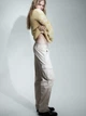 Брюки женские H&M 1083344007c29 42 Бежевые (KC1000000051029) - изображение 2