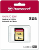 Karta pamięci Transcend 500S SDHC 8GB Class 10 UHS-I U1 (TS8GSDC500S) - obraz 2