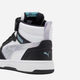 Дитячі демісезонні черевики для хлопчика Puma Rebound V6 Mid Space Belle AC+ PS P 40277002 27.5 (9.5UK) Чорні (4069156703971) - зображення 5