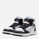 Дитячі демісезонні черевики для хлопчика Puma Rebound V6 Mid Space Belle AC+ PS P 40277002 34 (2.5UK) Чорні (4069156704053) - зображення 2