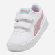 Дитячі кеди для дівчинки Puma Carina 3.0 Space belle V Inf 40280501 25 (8UK) Білі (4069156913936) - зображення 3