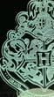 Светильник Harry Potter 3D ночник с образом герба школы магии Хогвартс 16 цветов подсветки от USB и батареек с таймером и пультом - изображение 6