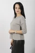 Блузка INEDIT 0129 XL Grey - зображення 2