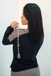 Блузка INEDIT 0139 Dark-Blue XL - изображение 3
