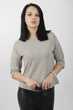 Блузка INEDIT 0129 L Grey - зображення 1