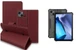 Книжка-трансформер Armor для планшета Oukitel RT3, Oukitel RT3 Pro, колір Bordo - зображення 1