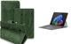 Книга-трансформер Armor для планшета Microsoft Surface 11 pro Copilot+, цвет Green crocodile - изображение 1