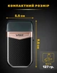 Портативна акумуляторна електробритва для стрижки бороди та вусів з USB VGR V-331 Pro Чорний + Щіточка для чищення - изображение 6