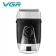 Акумуляторна електробритва для голення обличчя з VGR V-307 Pro Чорний + Захисний колпачок - зображення 1