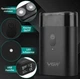 Роторна акумуляторна бритва для стрижки бороди та вусів з USB VGR V-341 Pro Чорний + Щітка для чищення - изображение 3