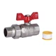 Кран шаровой "Американка" SD Forte 3/4" прямой SF220W20 - изображение 3