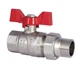 Кран шаровой "Американка" SD Forte 3/4" прямой SF220W20 - изображение 4
