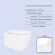 Готовое решение Qtap для ванной комнаты: подвесной унитаз Crow Ultra Quiet 520×360×290 + комплект инсталляции Nest 4 в 1 (линейная клавиша White) - изображение 3