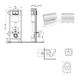 Готовое решение Qtap для ванной комнаты: подвесной унитаз Swan Ultra Quiet 520×360×320 + комплект инсталляции Nest 4 в 1 (линейная клавиша Chrome) - изображение 2