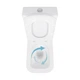 Унитаз-компакт Qtap Cardinal Ultra Quiet безободковый с сиденьем Soft-close QT04222168AUQ3W - изображение 6
