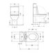 Унитаз-компакт Qtap Scorpio безободковый Ultra Quiet с сиденьем Soft-close QT14222125AUQW - изображение 2