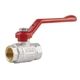 Кран шаровой Icma 1/2" прямой №350 - изображение 1
