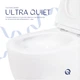 Унитаз подвесной Qtap Taurus безободковый с сиденьем Soft-close QT2433084EUQW - изображение 5
