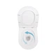 Унитаз подвесной Qtap Robin New безободковый с сиденьем Soft-close QT1333046EUQW - изображение 6