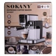 Кавоварка ріжкова 3в1 з капучинатором 1350 Вт бак 1 л Sokany SK-04027 5109005 - зображення 10