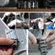 Чоловічий Браслет металевий мультитул Tread Metric-Stainless чорний - зображення 3