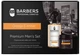 Подарочный набор для бритья Barbers Orange & Amber Крем для бритья с увлажняющим эффектом Orange-Amber 100 мл + Увлажняющий лосьон после бритья Manchester 250 мл (4823109407916) - изображение 2
